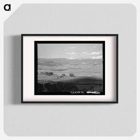 アートポスター-The Uncompahgre River Valley at Ridgeway, Colorado
 - ラッセル リー Poster.