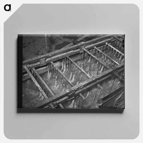 アートパネル-Wool Scouring Machine
 - ラッセル リー Canvas.