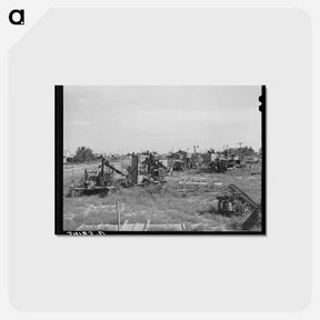 アートポストカード-Repossessed in Springfield
 - ラッセル リー Postcard.