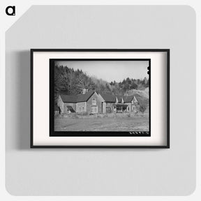 アートポスター-Old Farmstead Near Bridgewater
 - ラッセル リー Poster.