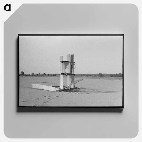 アートパネル-Flood Remnants
 - ラッセル リー Canvas.