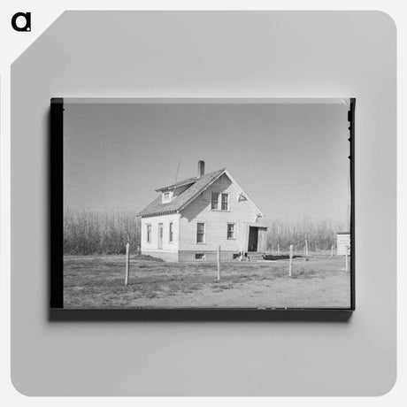 アートパネル-Home of Mr. Jorgenson
 - ラッセル リー Canvas.