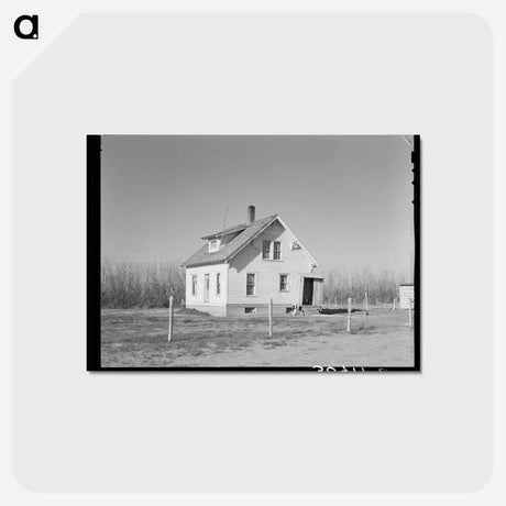 アートポストカード-Home of Mr. Jorgenson
 - ラッセル リー Postcard.