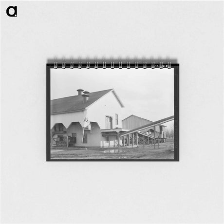 アートメモ帳-Cotton Gin and Warehouse, Sunflower Plantation
 - ラッセル リー Memo.