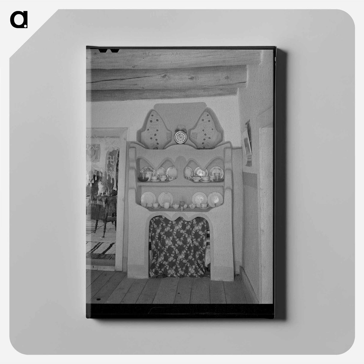 アートパネル-Adobe Cupboard, Chamisal
 - ラッセル リー Canvas.