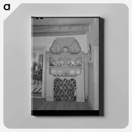 アートパネル-Adobe Cupboard, Chamisal
 - ラッセル リー Canvas.