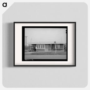 アートポスター-Home at Mineral King Cooperative Farm
 - ラッセル リー Poster.