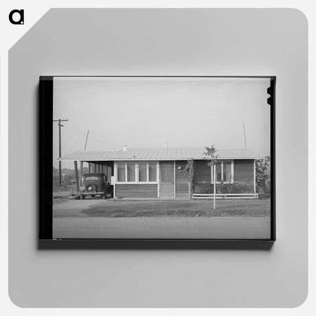 アートパネル-Home at Mineral King Cooperative Farm
 - ラッセル リー Canvas.