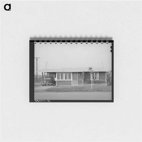 アートメモ帳-Home at Mineral King Cooperative Farm
 - ラッセル リー Memo.
