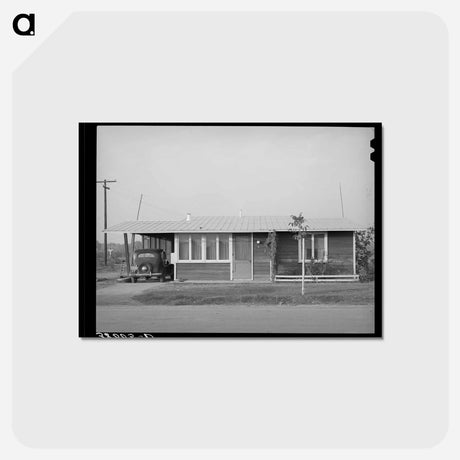 アートポストカード-Home at Mineral King Cooperative Farm
 - ラッセル リー Postcard.
