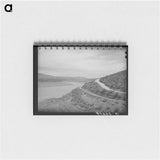 アートメモ帳-Reservoir of Roosevelt Dam
 - ラッセル リー Memo.