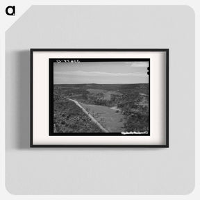 アートポスター-Countryside, Kimble County, Texas
 - ラッセル リー Poster.