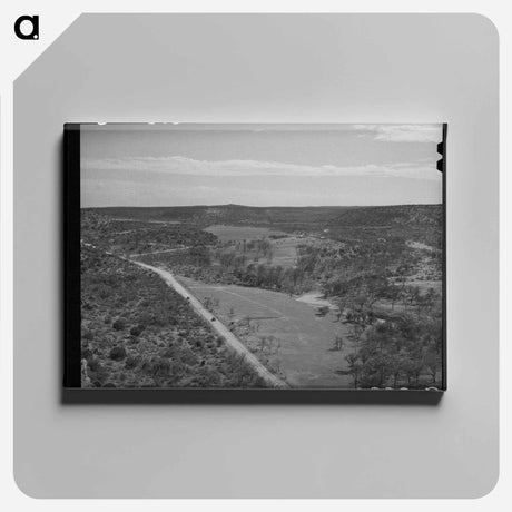 アートパネル-Countryside, Kimble County, Texas
 - ラッセル リー Canvas.