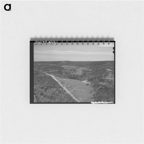 アートメモ帳-Countryside, Kimble County, Texas
 - ラッセル リー Memo.