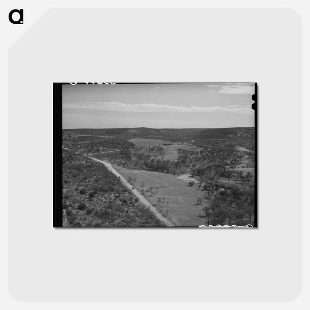 アートポストカード-Countryside, Kimble County, Texas
 - ラッセル リー Postcard.