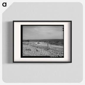 アートポスター-Kimble County Landscape
 - ラッセル リー Poster.