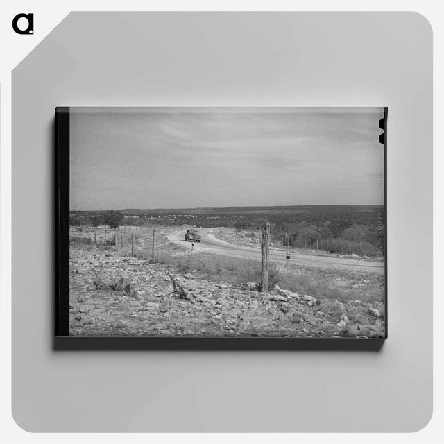 アートパネル-Kimble County Landscape
 - ラッセル リー Canvas.