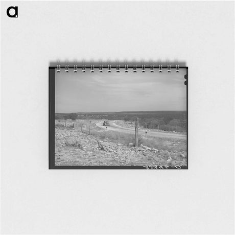 アートメモ帳-Kimble County Landscape
 - ラッセル リー Memo.