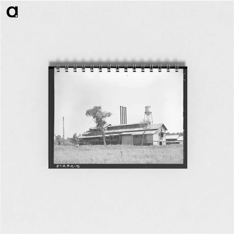アートメモ帳-Lumber Mill, Sorrento, Louisiana
 - ラッセル リー Memo.