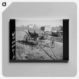 アートパネル-Old Surrey, Des Lacs, North Dakota
 - ラッセル リー Canvas.