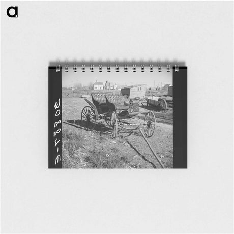 アートメモ帳-Old Surrey, Des Lacs, North Dakota
 - ラッセル リー Memo.