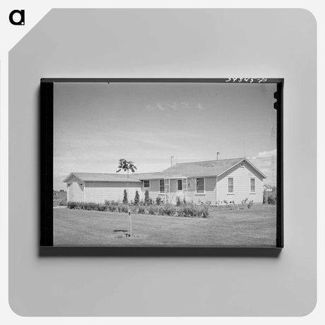 アートパネル-Manager's House, FSA Labor Camp
 - ラッセル リー Canvas.