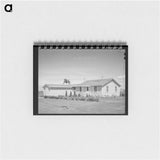 アートメモ帳-Manager's House, FSA Labor Camp
 - ラッセル リー Memo.