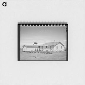 アートメモ帳-Manager's House, FSA Labor Camp
 - ラッセル リー Memo.