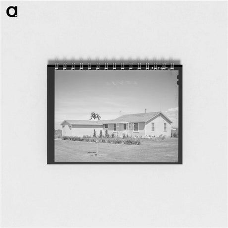 アートメモ帳-Manager's House, FSA Labor Camp
 - ラッセル リー Memo.