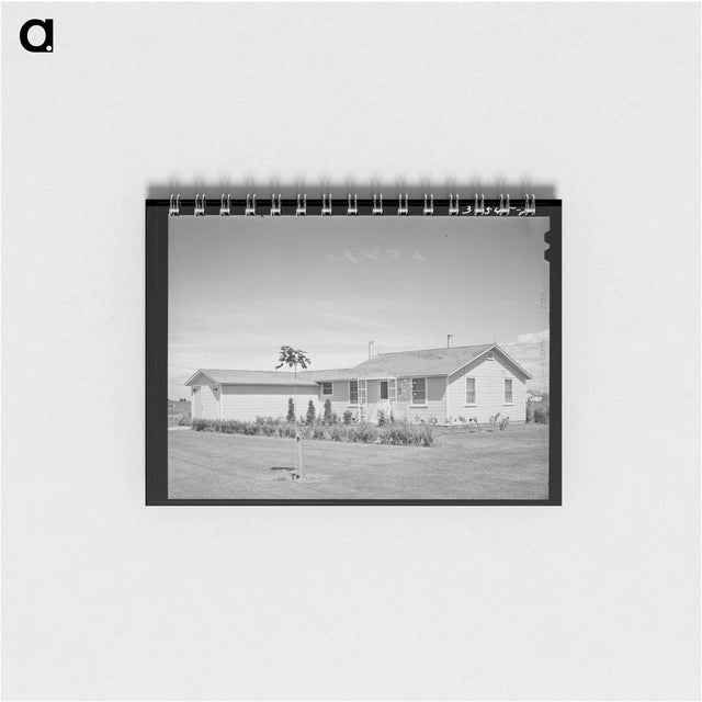 アートメモ帳-Manager's House, FSA Labor Camp
 - ラッセル リー Memo.