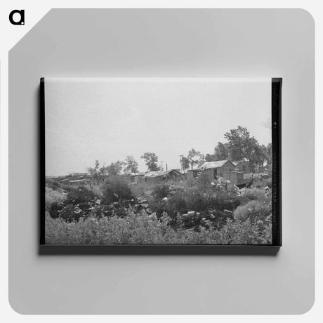 アートパネル-Mays Avenue Camp
 - ラッセル リー Canvas.