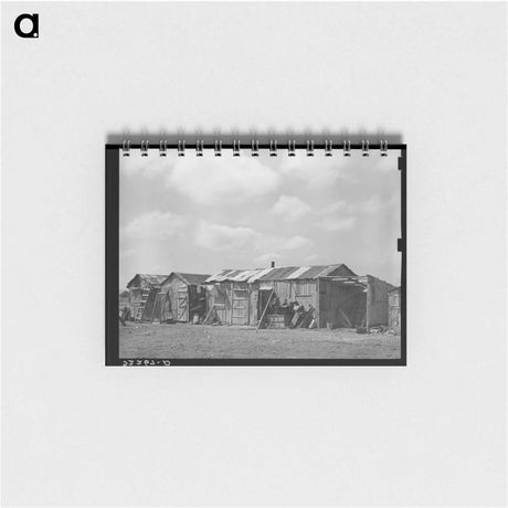アートメモ帳-Housing in Mexican District
 - ラッセル リー Memo.