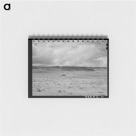 アートメモ帳-Isolated House on the Range
 - ラッセル リー Memo.