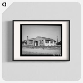 アートポスター-Schoolhouse, Mendon, Utah
 - ラッセル リー Poster.
