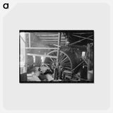 アートポストカード-Mogollon Gold Mine
 - ラッセル リー Postcard.