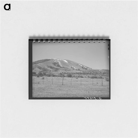 アートメモ帳-Spring Snow, Apache County
 - ラッセル リー Memo.