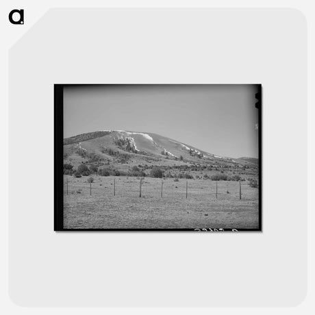 アートポストカード-Spring Snow, Apache County
 - ラッセル リー Postcard.