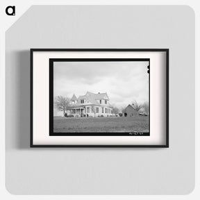 アートポスター-Travis County Farmhouse
 - ラッセル リー Poster.