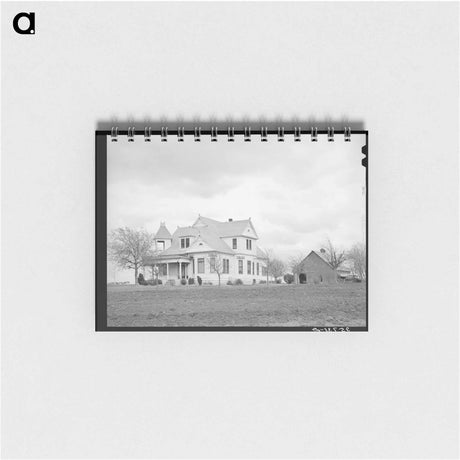 アートメモ帳-Travis County Farmhouse
 - ラッセル リー Memo.