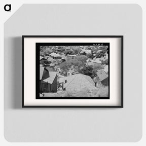 アートポスター-Bisbee Housetops
 - ラッセル リー Poster.