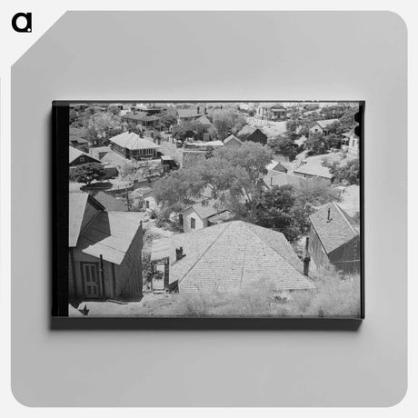アートパネル-Bisbee Housetops
 - ラッセル リー Canvas.