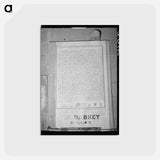 アートポストカード-Texas Cattle Brands
 - ラッセル リー Postcard.