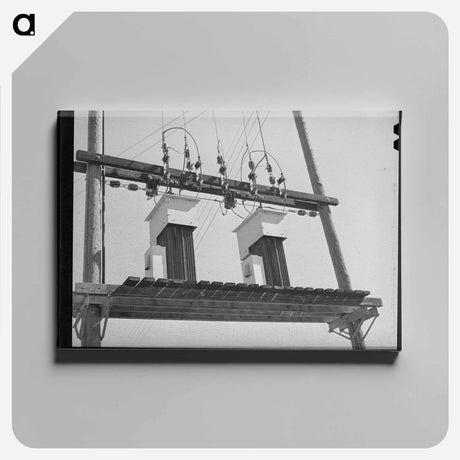 アートパネル-Electric Transformers
 - ラッセル リー Canvas.