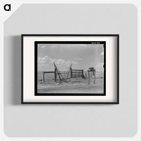 アートポスター-Ranch Scene Near Marfa
 - ラッセル リー Poster.