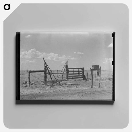アートパネル-Ranch Scene Near Marfa
 - ラッセル リー Canvas.