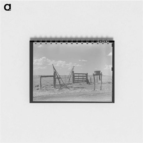 アートメモ帳-Ranch Scene Near Marfa
 - ラッセル リー Memo.