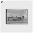 アートポストカード-Ranch Scene Near Marfa
 - ラッセル リー Postcard.
