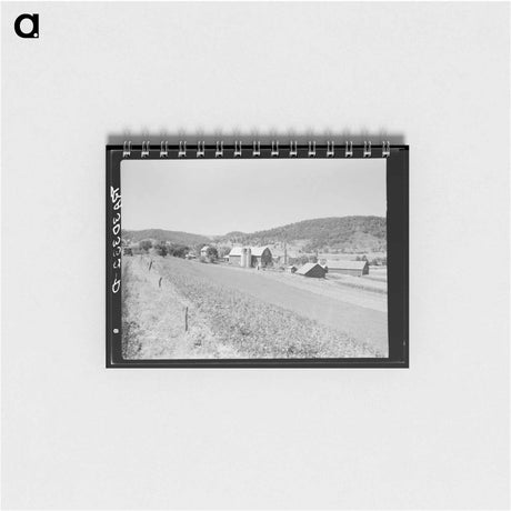 アートメモ帳-Farm and Village, Western Wisconsin
 - ラッセル リー Memo.