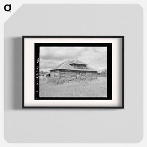 アートポスター-Abandoned Log Cabin
 - ラッセル リー Poster.