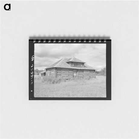 アートメモ帳-Abandoned Log Cabin
 - ラッセル リー Memo.